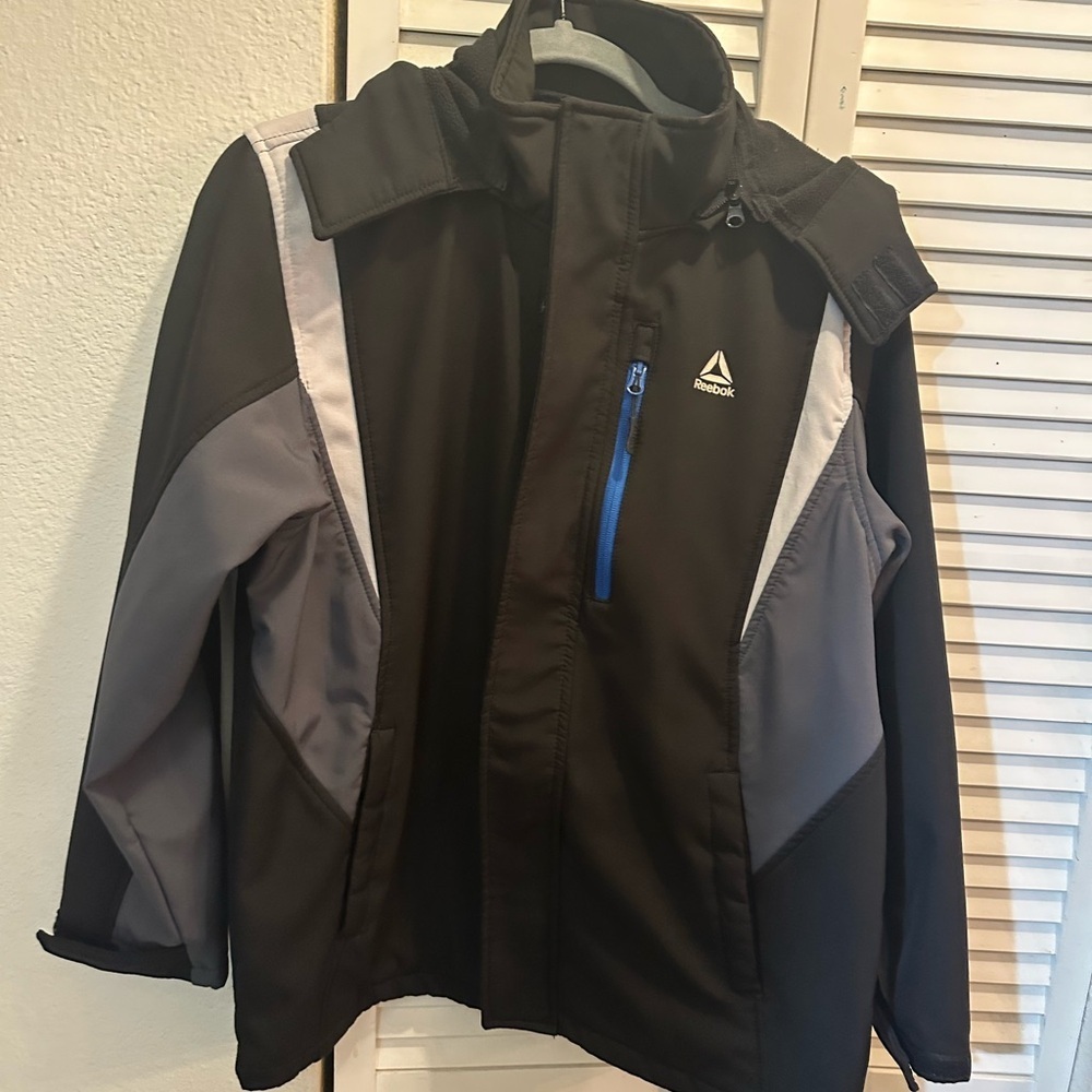 Reebok Black Fleece Jacket - Picture 1 of 8